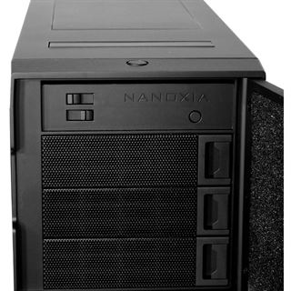 Nanoxia Deep Silence 1 ged&auml;mmt Midi Tower ohne Netzteil anthrazit