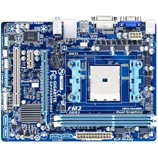 Gigabyte GA-F2A55M-DS2 AMD A55 So.FM2 Dual Channel DDR3 mATX Retail