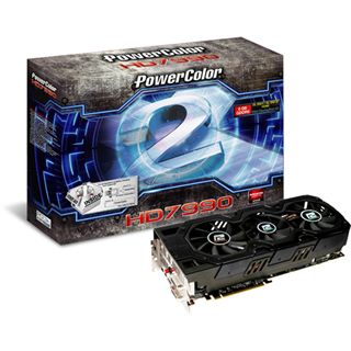 6GB PowerColor Radeon HD 7990 Aktiv PCIe 3.0 x16 (Retail)