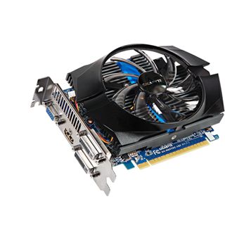 1GB Gigabyte GeForce GTX 650 Ti Windforce Aktiv PCIe 3.0 x16 (Retail)