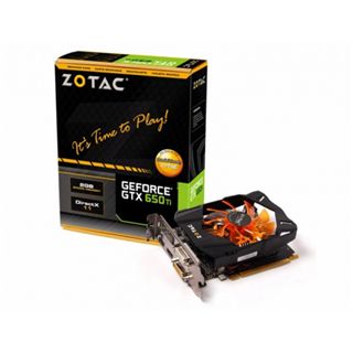 2GB ZOTAC GeForce GTX 650 Ti Aktiv PCIe 3.0 x16 (Retail)