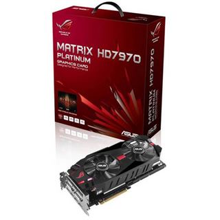 3GB Asus Radeon HD 7970 Matrix Platinum Edition Aktiv PCIe 3.0 x16