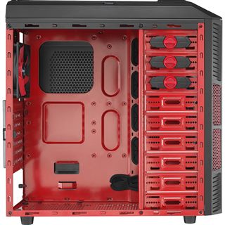 AeroCool XPredator X1 Devil Red Edition Midi Tower ohne Netzteil