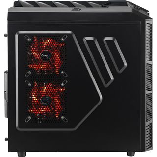 AeroCool Xpredator X1 Black Edition Midi Tower ohne Netzteil schwarz