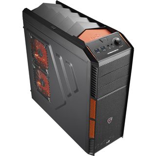 AeroCool Xpredator X1 Evil Black Edition Midi Tower ohne Netzteil