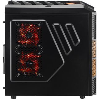 AeroCool Xpredator X1 Evil Black Edition Midi Tower ohne Netzteil