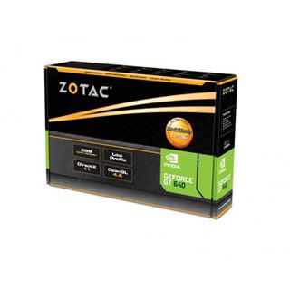 2GB ZOTAC GeForce GT 640 Low Profile Aktiv PCIe 3.0 x16 (Retail)
