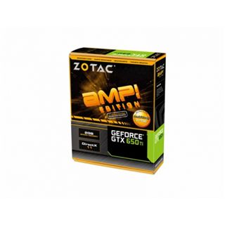 2GB ZOTAC GeForce GTX 650 Ti AMP! Edition Aktiv PCIe 3.0 x16 (Retail)