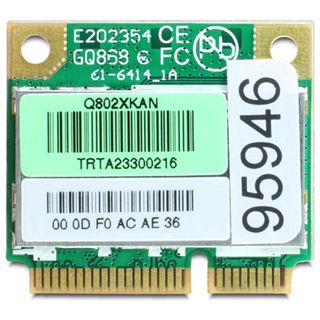 Delock Mini PCIe WLAN 802.11 b/g/n 2.4 + 5.8 GHz - half sized - ohne