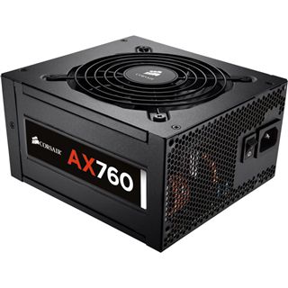 760 Watt Corsair AX Series AX760 Modular 80+ Platinum