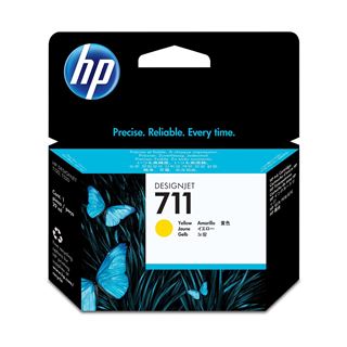 HP Tinte Nr. 711 CZ132A gelb