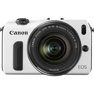 Canon EOS M Kit inklusive EF-M 18-55 mm f/3.5-5.6 IS STM + Speedlite