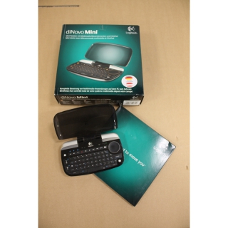 TAS Logitech diNovo Mini Tastatur Schwarz/Silber Deutsch USB