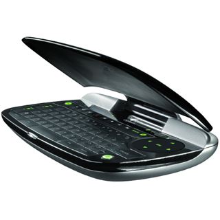 TAS Logitech diNovo Mini Tastatur Schwarz/Silber Deutsch USB