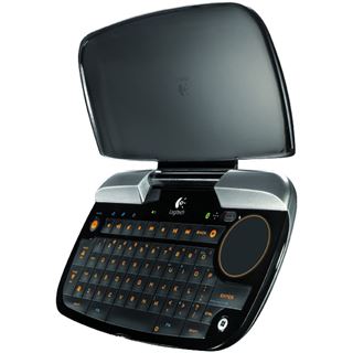 TAS Logitech diNovo Mini Tastatur Schwarz/Silber Deutsch USB