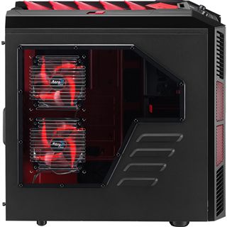 AeroCool XPredator X3 Devil Red Edition Midi Tower ohne Netzteil