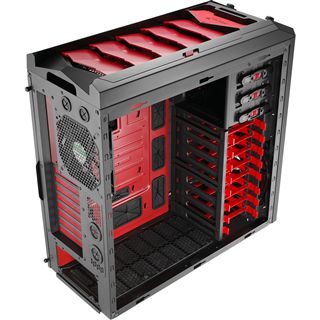 AeroCool XPredator X3 Devil Red Edition Midi Tower ohne Netzteil