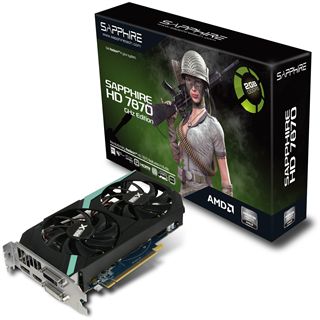 2GB Sapphire Radeon HD 7870 GHz Edition Aktiv PCIe 3.0 x16 (Full