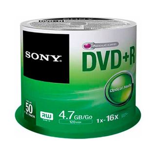 Sony DVD+R 4.7 GB 50er Spindel (50DPR47SP)