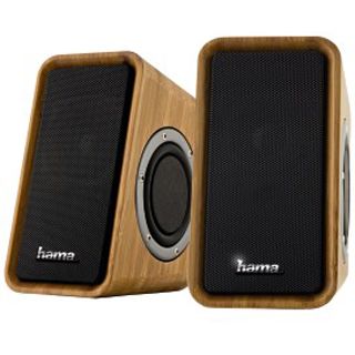 Hama Multimedia-Lautsprecher Bambus