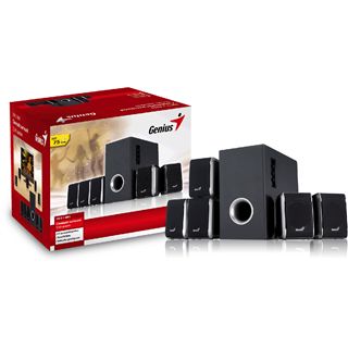 Genius SW-5.1 3005 5.1 System 75W RMS schwarz