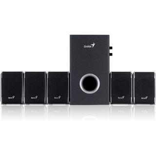 Genius SW-5.1 3005 5.1 System 75W RMS schwarz