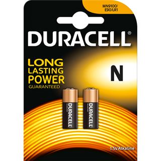 Duracell LR1 Alkaline N Lady Batterie 1.5 V 2er Pack