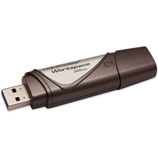 32 GB Kingston DataTraveler Workspace grau USB 3.0