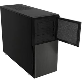 Nanoxia Deep Silence 2 ged&auml;mmt Midi Tower ohne Netzteil anthrazit