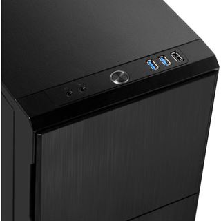 Nanoxia Deep Silence 2 ged&auml;mmt Midi Tower ohne Netzteil anthrazit