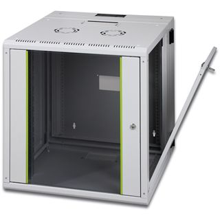 Digitus Wandschrank 20HE 600x610mm, grau, Schwenkrahmen