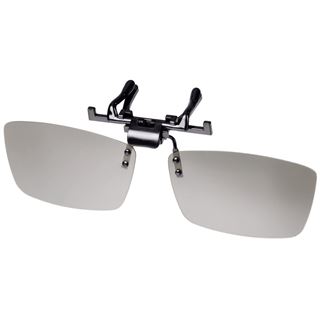 Hama 3D-Polfilterbrille, Clip On, Brillenträger