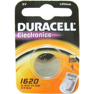 Duracell Electronics CR1620 Lithium Knopfzellen Batterie 3.0 V 1er