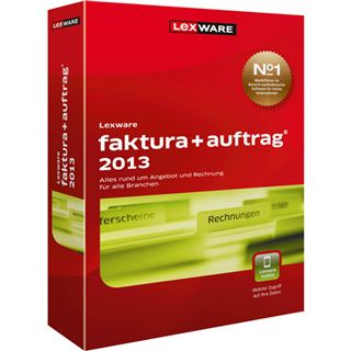 Lexware Faktura + Auftrag 2013 32/64 Bit Deutsch Office Vollversion