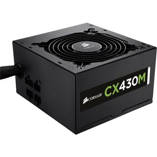 430 Watt Corsair CX Series CX430M Modular 80+ Bronze