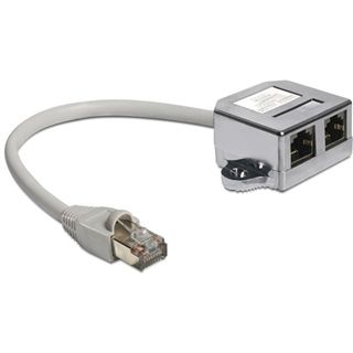 Delock Y-Kabel f&uuml;r RJ45 Anschluss (65065)