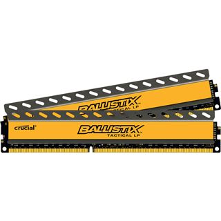 8GB Crucial Ballistix Tactical LP DDR3-1600 DIMM CL8 Dual Kit