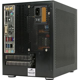 Cooltek Coolcube ITX Tower ohne Netzteil schwarz