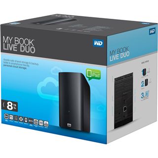 WD My Book Live Duo 8 TB (2x 4000GB)