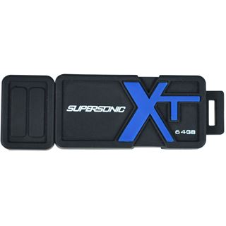 64 GB Patriot Supersonic Boost XT schwarz/blau USB 3.0