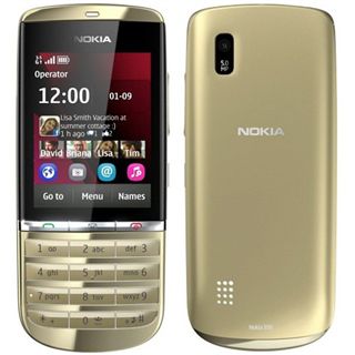 Nokia Asha 300 light-gold