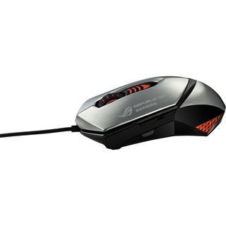 Asus ROG GX1000 Laser Gaming Mouse USB grau/schwarz (kabelgebunden)