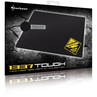 Sharkoon 1337 Tough 355 mm x 255 mm schwarz/gelb