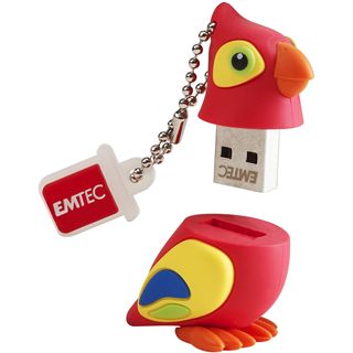 8 GB EMTEC Die Dschungel Animals Papagei Figur USB 2.0