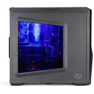 Zalman Z9 USB3.0 mit Sichtfenster Midi Tower ohne Netzteil schwarz