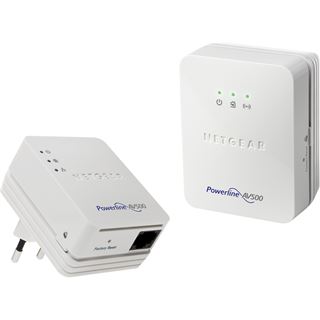 Netgear Powerline 500 Wi-Fi Access Point 500 MBit/s 1x LAN 10/100 2er