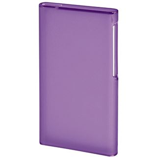 Hama MP3-Cover Smart Case für iPod nano 7G, Transparent/Violett