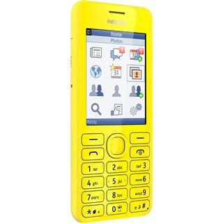 Nokia 206 Dual SIM 64 MB gelb