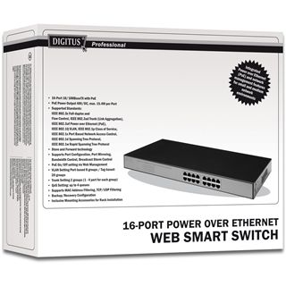 Digitus DN-95312 16x 10/100 Mbit Desktop Switch