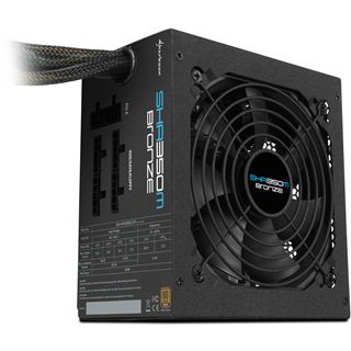 350 Watt Sharkoon SHA350M Modular 80+ Bronze